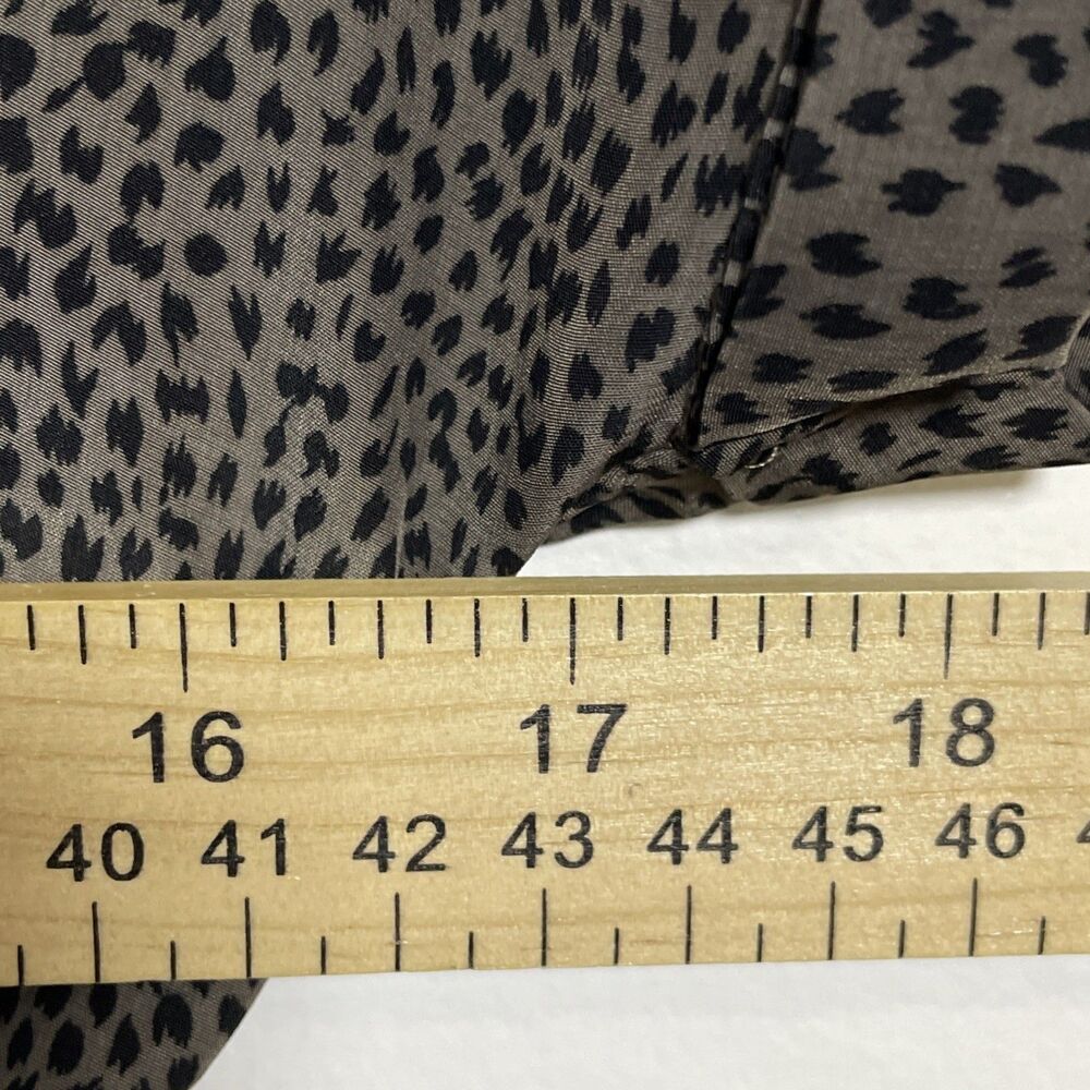 Biglietto Women's Animal Print Dress Pockets Short Sleeve Size Medium Casual - Picture 5 of 8